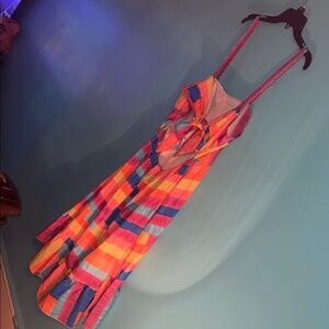 Colorful Striped Sundress